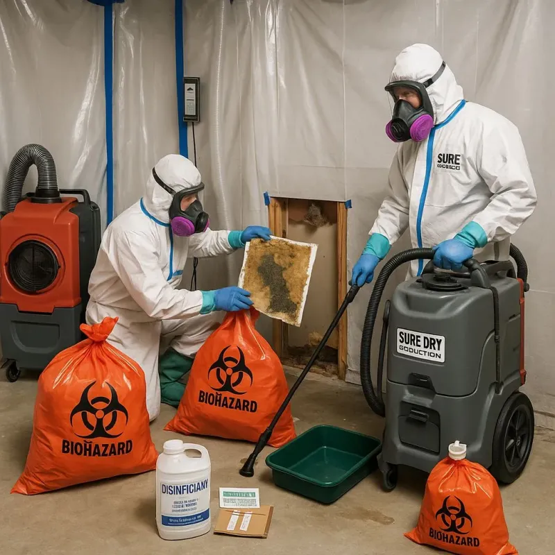 Contaminated Water Handling Protocols process in Wayne County, MI